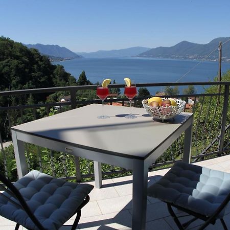 Casa Colmegna Mit Traumhaften See- Und Bergblick Луино Экстерьер фото