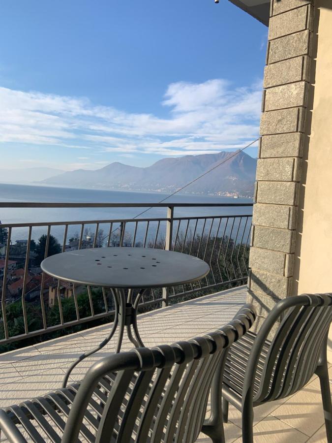 Casa Colmegna Mit Traumhaften See- Und Bergblick Луино Экстерьер фото